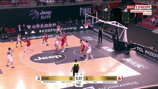 Basket - Jeep Elite - Jeep Élite (demi-finale) : Dijon - Monaco en direct