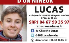 Disparition de Lucas Tronche, 15 ans, en 2015 : des ossements et un sac retrouvés