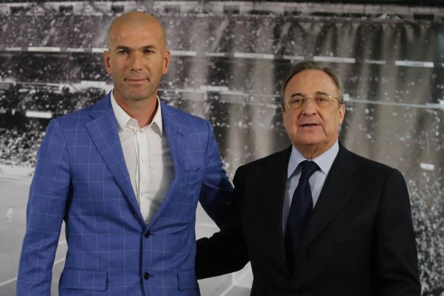Foot - Espagne - Real - Florentino Pérez (Real Madrid) : « Zidane a envie de diriger l'équipe de France »