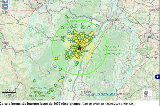 Un séisme de 3,9 réveille les Strasbourgeois