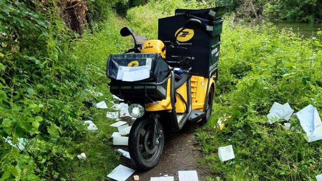 Amiens: un scooter de La Poste volé et retrouvé avec son courrier vendredi