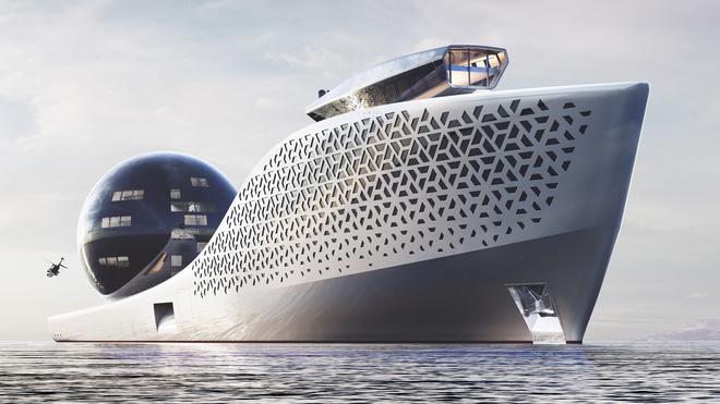 Ce yacht à 700 millions de dollars alimenté par de l'énergie nucléaire a pour mission de sauver les océans
