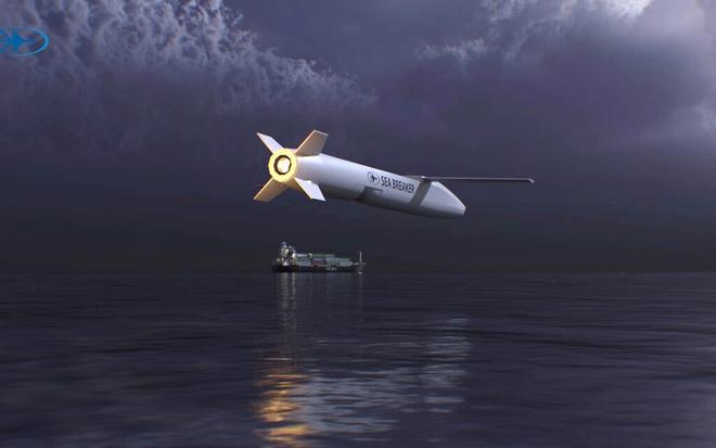 Rafael (Israël) a dévoilé un nouveau système de missile naval.