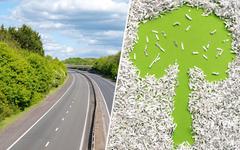 Espagne : une autoroute construite avec de la cendre de papier pour remplacer le ciment