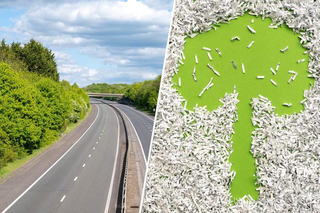 Espagne : une autoroute construite avec de la cendre de papier pour remplacer le ciment