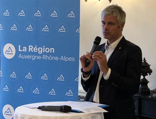 Laurent Wauquiez réélu président de la région Auvergne Rhône-Alpes