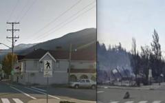 Canicule et incendie au Canada : Lytton anéanti, le village avant-après