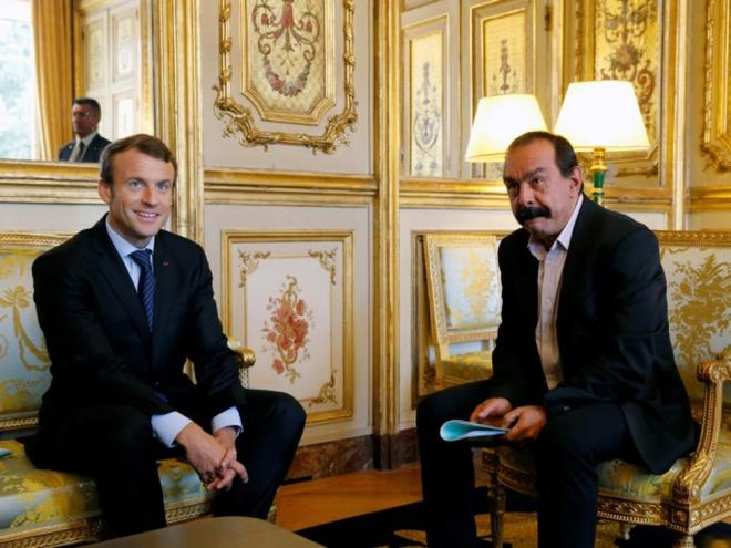 Macron recevra syndicats et patronat mardi à l'Elysée