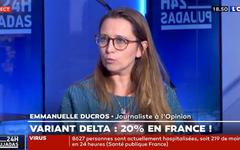 Emmanuelle Ducros, journaliste...