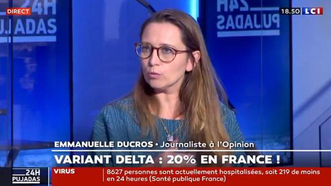 Emmanuelle Ducros, journaliste...