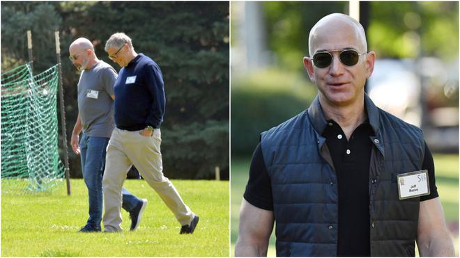 Repérés : Bill Gates et Jeff Bezos au « camp d’été des milliardaires »