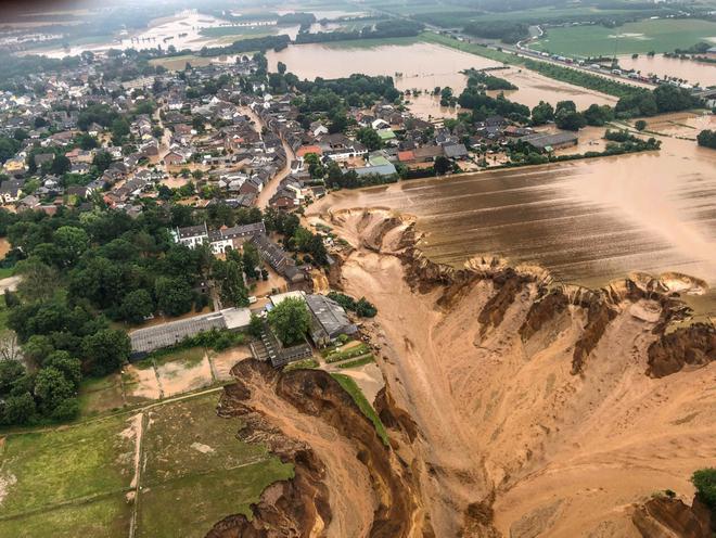 Climat. Des inondations dévastent l’Allemagne et la Belgique