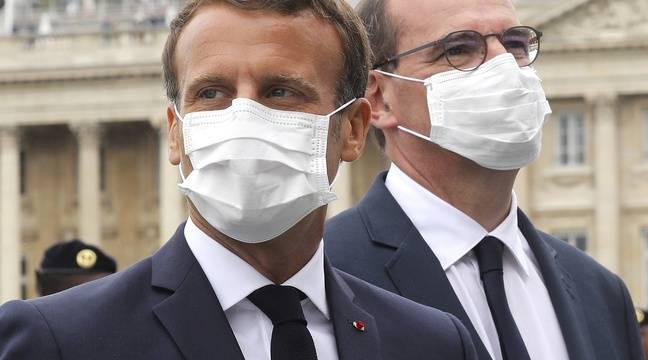 Emmanuel Macron et Jean Castex en baisse dans les sondages, mais leur gestion de la crise appréciée