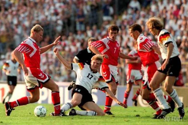 Danemark - Allemagne, 1992 : les Danois dynamitent la Mannschaft !