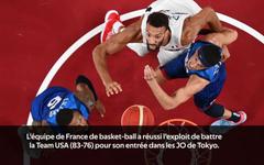 JO - Basket (Hommes) - La France domine les États-Unis pour son premier match des JO !