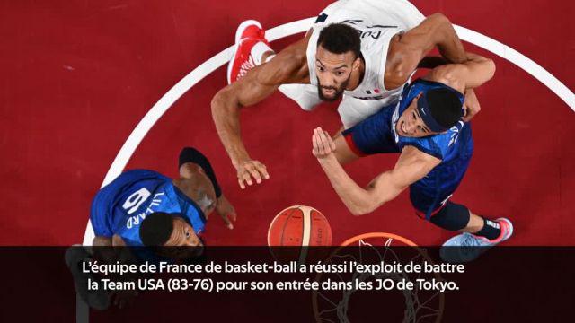 JO - Basket (Hommes) - La France domine les États-Unis pour son premier match des JO !