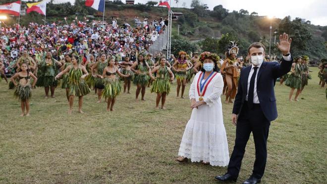 Emmanuel Macron en Polynésie : le premier président de la République à visiter les Îles Marquises, candidates à l'Unesco