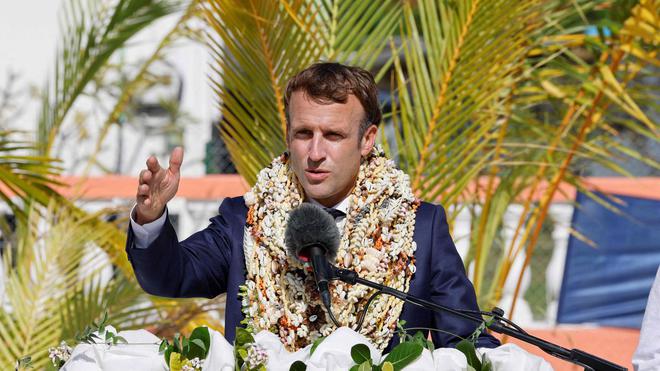 Macron aux îles Tuamotu : «Quand on parle des conséquences du dérèglement climatique, on parle de vos vies»