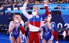 JO - Gymnastique (Femmes) - La Russie championne olympique du concours par équipes femmes aux JO de Tokyo, la France 6e