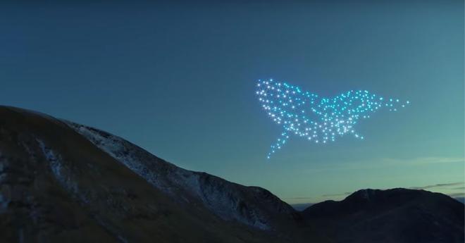 300 drones délivrent le message d’alerte de Greenpeace