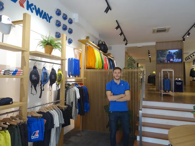 La Baule : K-Way, spécialiste du coupe-vent, ouvre une boutique