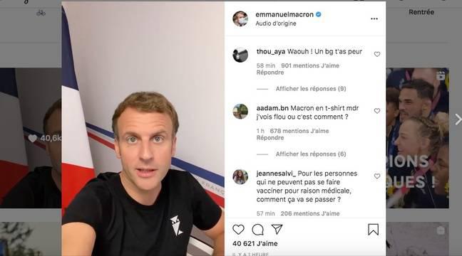 Vaccination : Emmanuel Macron invite les Français à lui poser des questions sur Instagram et TikTok