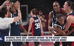 JO 2021 (Basket) : "Du plaisir pur", Garnier savoure la performance française contre l'Espagne (67-64)