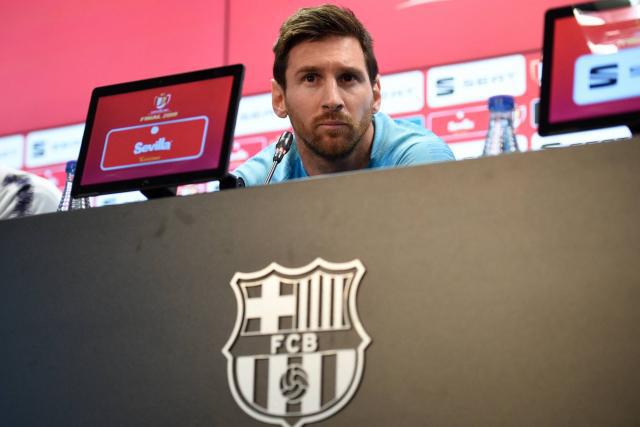 Foot - Espagne - Barça - Lionel Messi (ex-Barça) donnera une conférence de presse dimanche midi