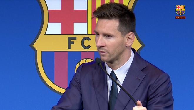 Vérités sur son départ, PSG… retrouvez le résumé complet de la conférence de Lionel Messi