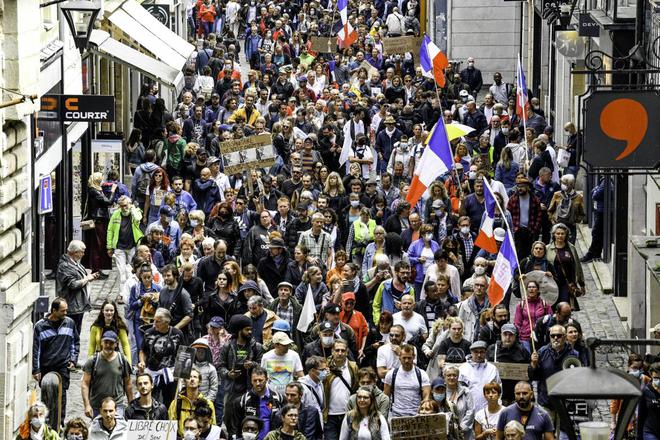 Covid-19. Mobilisation anti-pass : plus de 200 manifestations annoncées samedi