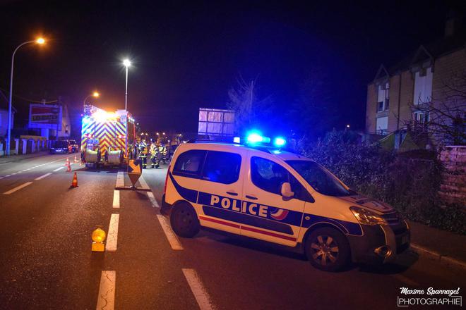 Nice : Les sapeurs-pompiers prennent en charge une femme, brûlée par son conjoint