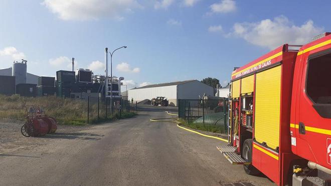 Thiembronne : un camion prend feu sur le site de Biogaz, le vent permet d’éviter la catastrophe