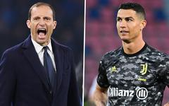 Allegri « furieux » contre la Juventus après la décision de vendre Cristiano Ronaldo