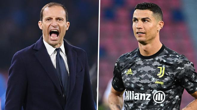 Allegri « furieux » contre la Juventus après la décision de vendre Cristiano Ronaldo