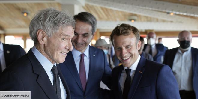 Emmanuel Macron : pourquoi il a rencontré Harrison Ford à Marseille
