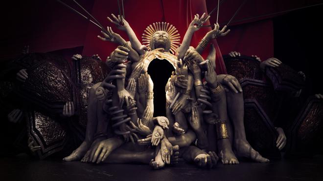 Cherbourg : cet adorateur de monstres crée des sculptures 3D mêlant horreur et sacré