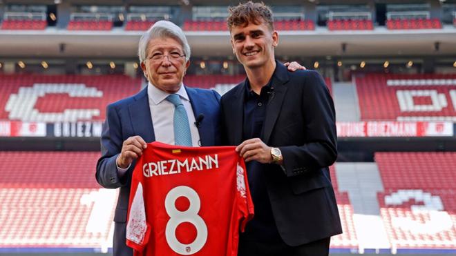 Espagne : nouvelle coupe de cheveux pour Griezmann lors de sa présentation à l’Atlético
