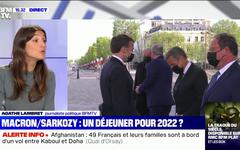 Emmanuel Macron et Nicolas Sarkozy ont déjeuné ensemble à l'Élysée ce jeudi