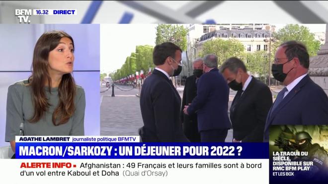 Emmanuel Macron et Nicolas Sarkozy ont déjeuné ensemble à l'Élysée ce jeudi