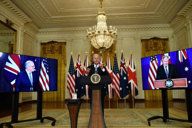 Etats-Unis, Australie et Royaume-Uni scellent un pacte de sécurité dans l'Indo-Pacifique, colère de Pékin et Paris