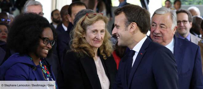 Emmanuel Macron : Sibeth Ndiaye et son piercing à la langue l'ont bien fait rire !