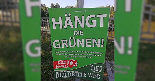« Pendez les Verts » : en Allemagne, ces affiches sont finalement interdites