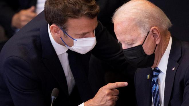 Crise des sous-marins: Emmanuel Macron et Joe Biden promettent de restaurer « la confiance »