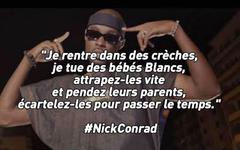 « Pendez les Blancs » : le rappeur raciste anti-blanc Nick Conrad relaxé par la cour d’appel de Paris en raison d’un « vice de procédure »