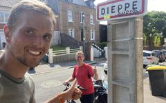 Nicolas, sur son tour de France écolo, en lice pour le trophée des Formidables