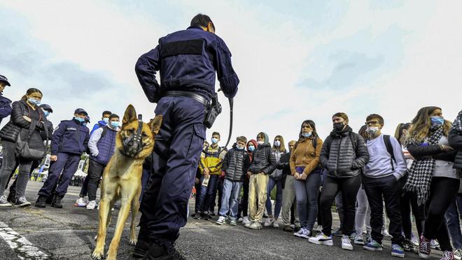 VIDÉO. Brigade canine, simulateur… Journées portes ouvertes à l’École nationale de police de Oissel