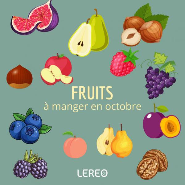 Les fruits à manger en octobre