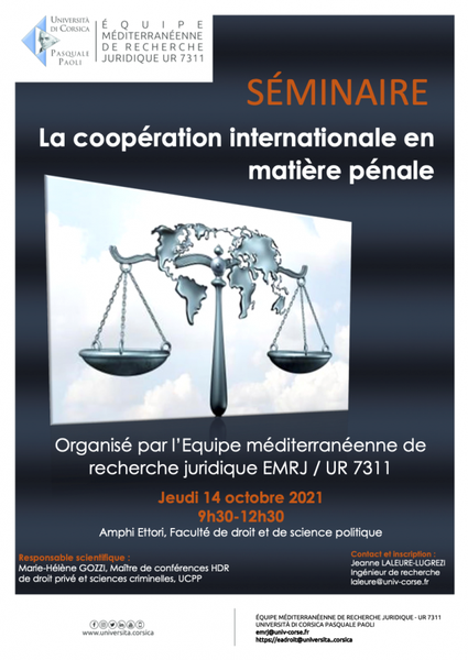 La coopération internationale en matière pénale