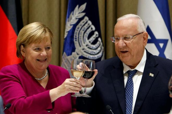 Angela Merkel a entamé une dernière visite officielle en Israël.
