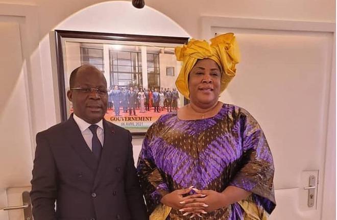 Côte d’Ivoire / Brigitte Bleu nommée ambassadrice de la lutte contre la Covid 19